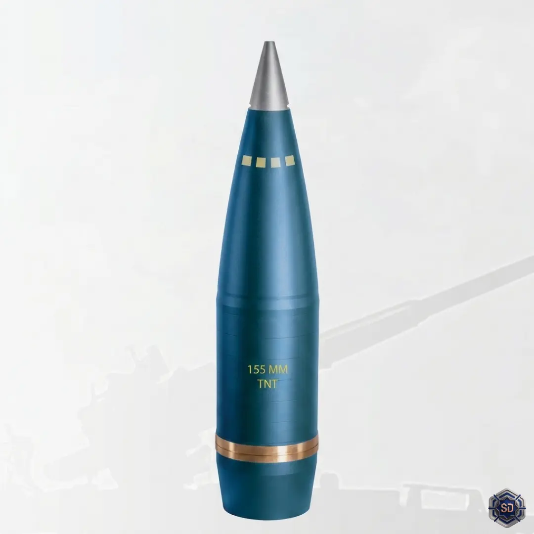 Sincom Defense 155mm Artillery Shell 40km range